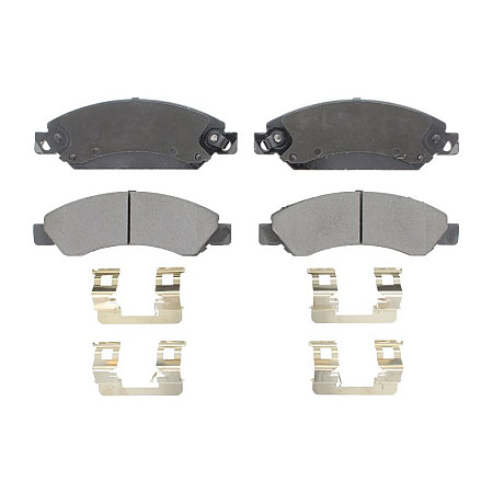 Set placute de frana Fata EN no ECE R90 certification CADILLAC ESCALADE CHEVROLET AVALANCHE SILVERADO 1500 SUBURBAN TAHOE LTZ GMC SIERRA 4.3-6.2ALK 10.98- USA BCD1092AT