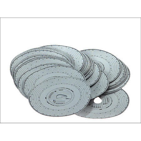 Saiba tahograf VDO tacho disc 100 buc 125-24/2 CE 4B pentru inregistrarea automata a timpului VDO 1900.5312.0000.