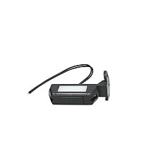Lampa gabarit Outline marker lights L red/white LED height 105mm width 28mm depth 34mm hang hose length 210 with hanger 12/24V with angular hanger WAS 1081L/III W140