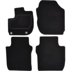 Covoras podea textil Floor mats Velours 4 pcs front/rear set colour neagra HONDA JAZZ IV 09.15- Saloon MAMMOOTH MMT A041 HON206 PRM 01