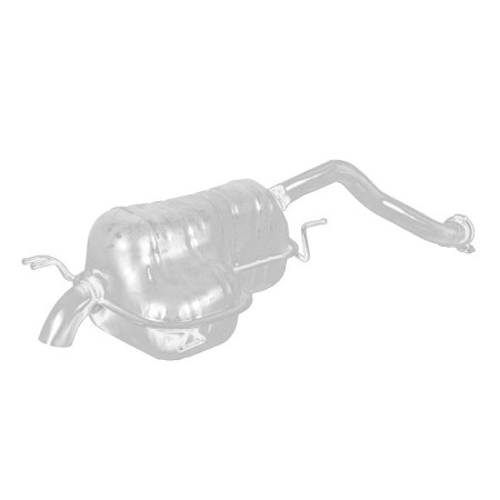 Toba esapament finala Toba finala esapament FIAT DOBLO OPEL COMBO TOUR 1.6D 01.10- OE FIAT 51834047