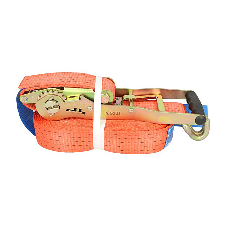 Chinga fixare Cargoparts marfa 10m curea 95 05 m de omologare STF = 500daN LC 2500/5000daN clinchet de mare in Germania CARGOPARTS PK10M-01-5T-LH