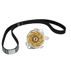 Set pompa apa + curea dintata Set de distributie curea + intinzator + pompa de apa  ALFA ROMEO 145 146 147 156 FIAT BRAVA BRAVO I BRAVO II DOBLO DOBLO/MINIVAN IDEA MAREA MULTIPLA PALIO 1.9D/2.4D 09.96- CONTINENTAL CT 968 WP2