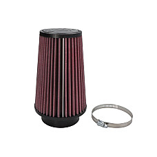 Filtru universal (con, airbox) Universal filter cone airbox filter length: 203mm outer diameter of the base: 140mm flange diameter 89mm - catalogue: www.knfilters.com K&amp;N FILTERS RU-1045