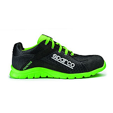 Protectia picioarelor SPARCO incaltaminte de protectie PRACTICE marime: 42 categorie de protectie: S1P SRC material: microfibra / net culoare: negru/verde botul: compozit SPARCO TEAMWORK 07517 NRVF/42