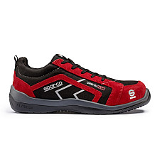 Protectia picioarelor SPARCO incaltaminte de protectie URBAN EVO marime: 41 categorie de protectie: S3 SRC material: nailon / piele intoarsa culoare: gri/negru/rosu botul: compozit SPARCO TEAMWORK 07518 NRRS/41