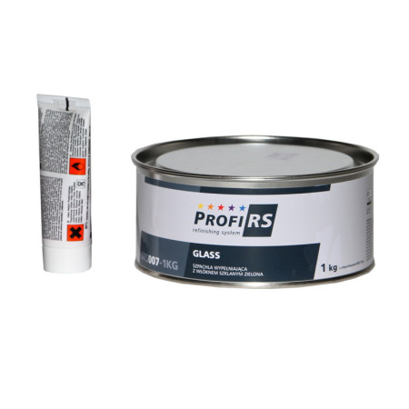 Filler caroserie PROFIRS Umplutura pentru corp fibra de sticla 1kg destinat pentru: aluminiu otel zincat culoare: verde PROFIRS 0RS007-1KG