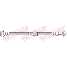 Furtun frana Furtun/conducta de frana flexibil Fata Stanga lungime 626mm M10x1 NISSAN LEAF Electric 11.10- QUICK BRAKE QB50.745