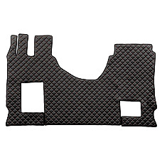 Covor compartiment picioare F-CORE pe intregul etaj scaun pasager convertibil cantitate in set 3 szt. material - piele matlasata eko culoare - negru cu fir rosu cabina lata 250 cm MERCEDES ACTROS MP4 / MP5 F-CORE F-CORE FL43 BLACK/RED
