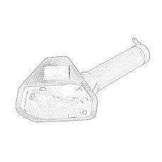 Diuza,spalare faruri Headlamp washer nozzle R OPEL ASTRA J 12.09-06.15 OE OPEL 13258408