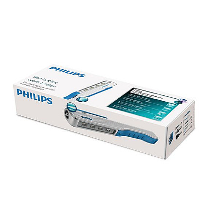 Lanterne portabile Lampa de atelier portabila Buzunar Fara fir PENLIGHT Premium Silver timp functionare: 6hrs unghi iluminare: 80 SMD LED PHILIPS PHI LPL28RECHX1