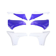 Kituri de plastic Radiator covers colour Blue/White YAMAHA YZ 450 2010-2013 CEMOTO 8413800012 CEM