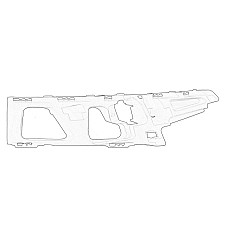 Suport, bara protectie Suport bara Dreapta  FORD MONDEO IV 1.6-2.5 03.07-01.15 OE FORD 1737424
