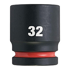 "Tubulare si accesorii Socket impact Hexagonal 3/4"" metric size: 32 mm finish: neagra / phosphate" MILWAUKEE 4932480369