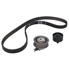 Set curea de distributie Timing set belt+ sprocket AUDI A1 A1 CITY CARVER A3 Q2 Q3 SEAT ARONA ATECA IBIZA IV IBIZA IV SC IBIZA IV ST IBIZA V LEON LEON SC LEON SPORTSTOURER LEON ST 1.0-1.6 04.11- SKF VKMA 01281
