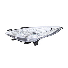 Far Lampa frontala Stanga H1/H7 electric cu motor culoare insert: cromat culoare semnalizator: transparent PEUGEOT 207 207/HATCHBACK -12.13 TYC TYC 20-1060-05-2