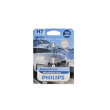 Bec, far principal Bec ambalaj blister 1buc H7 12V 55W PX26D WhiteVision Ultra alb 4200K DS DS 3 DS 4 DS 5 DS 7 IVECO DAILY CITYS DAILY III DAILY IV DAILY LINE DAILY TOURYS DAILY V 06.89- PHILIPS PHI 12972WVUB1
