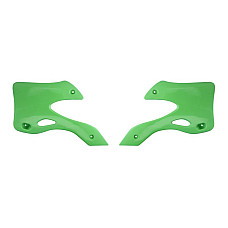 Kituri de plastic Radiator covers colour Green KAWASAKI KX 125/250 1999-2002 CEMOTO 8419200010 CEM