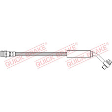 Furtun frana Furtun/conducta de frana flexibil Spate Dreapta/Stanga lungime 234mm M10x1/M10x15  AUDI A3 Q3 TT CUPRA ATECA SEAT ALHAMBRA ATECA LEON ST SKODA KODIAQ 1.0-Electric 06.10- QUICK BRAKE QB50.312X