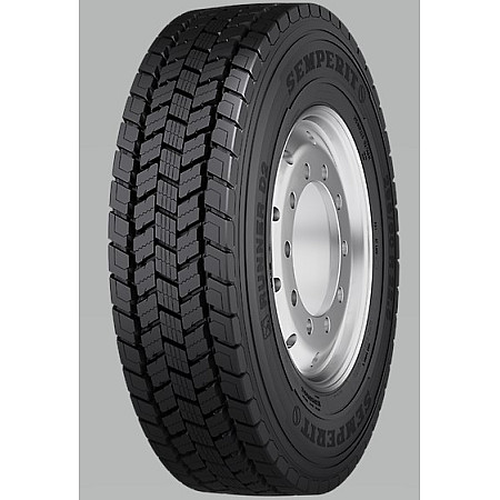 Anvelopa LKW 05222060000 Runner D2 SEMPERIT Anvelopa camion Tractiune 3PMSF M+S 152/148M etichete: eficienta combustibil - D aderenta pe teren umed - C clasa de masurare a zgomotului i rezistenei la ru SEMPERIT 295/80R22.5 CSE RD2