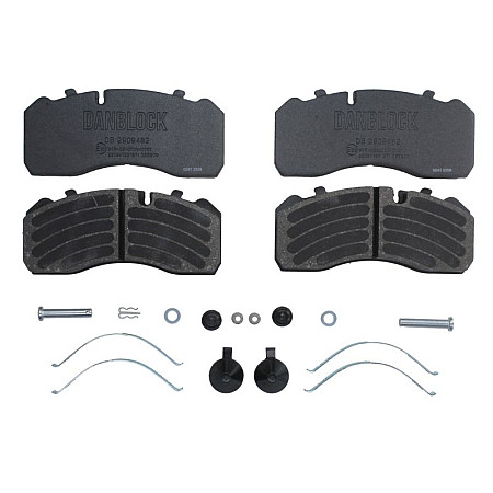 Set placute de frana Spate KNORR SB6000 IVECO EUROCARGO I-III MAN M 2000 L M 2000 M MERCEDES ATEGO 3 D0824LFL02-OM936.910 04.95- DANBLOCK DB 2909482