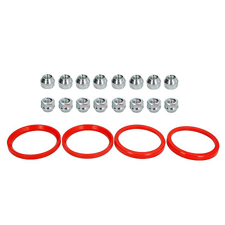Trusa de montare a jantei de aliaj Fitting kit R 76x641 N M12x15 K19 OPEN 1 kit / 4 wheels - B/N qty 16 MAK MAK 8000000304