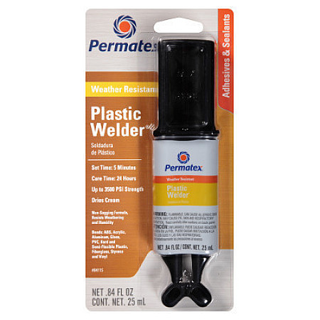 Adeziv pentru materiale plastice din dur 25 ml aplicatie bare protectie prelucrare mecanica PERMATEX 60 022