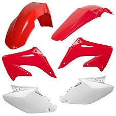 Kituri de plastic Off-road plastic accessories colour OEM HONDA CR 125/250 2004-2007 CEMOTO 91180 CEM