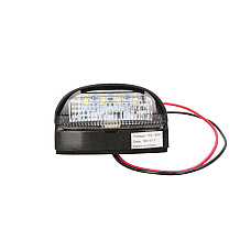 Iluminare numar de circulatie Lampa numar inmatriculare LED 12/24V  HELLA 2KA357 013-001