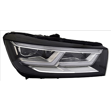 Far Headlamp L LED with motor AFS no controller no LED controller  AUDI Q5 FY 01.17-10.20 TYC TYC 20-17398-16-2