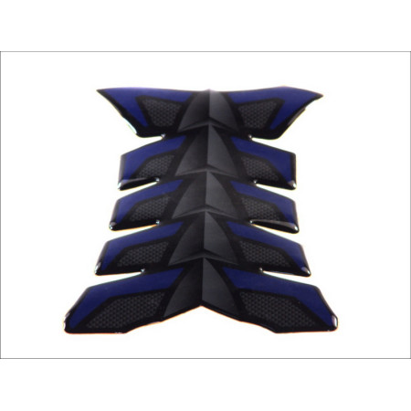 Accesorii moto tankpad albastru fibra de carbon VICMA VIC 923AZ