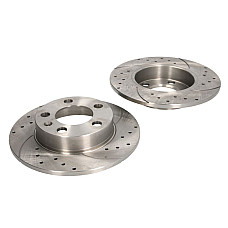 Disc frana de performanta High-efficiency brake disc 2pcs SPEEDMAX full Cut-Drilled rear  L/R outer diameter 232 mm thickness 9 mm AUDI A1 A2 A3 TT SEAT CORDOBA IBIZA III IBIZA IV 1.0-2.8 09.96- SPEEDMAX 5201-01-0372PTUOTUV