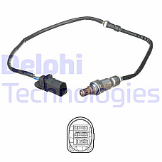 Sonda lambda 310mm AUDI A1 A3 SEAT ALTEA ALTEA XL IBIZA IV IBIZA IV SC IBIZA IV ST LEON TOLEDO IV SKODA FABIA II OCTAVIA II RAPID ROOMSTER 1.2/1.2LPG 11.08- DELPHI ES21091-12B1