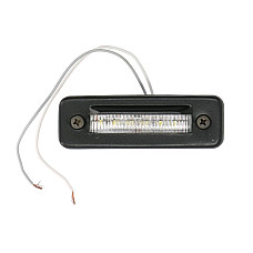 Iluminare numar de circulatie Licence plate lamp C5W 24V colour: neagra glass colour: transparent 28x90mm MAN MERCEDES BPART 0028201756BP