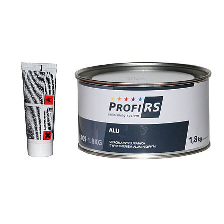Filler caroserie PROFIRS Umplutura pentru corp umplere cu aluminiu 18kg destinat pentru: aluminiu otel zincat culoare: gri PROFIRS 0RS009-1.8KG