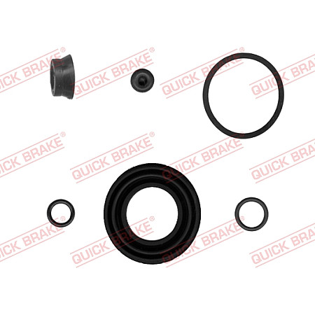 Kit reparare etrier Spate Dreapta/Stanga diametru piston: 38  MINI COUNTRYMAN R60 PACEMAN R61 1.6/1.6D/2.0D 08.10-10.16 QUICK BRAKE QB114-0155