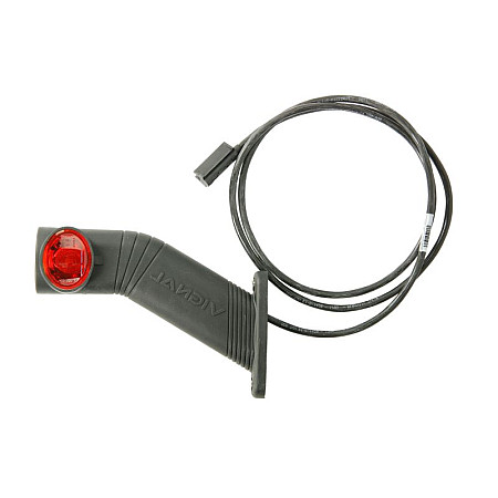 Lampa gabarit Outline marker lights L orange/red/white LED surface hose length 1500 on long arm 12/24V with clip for flat wire VIGNAL VALD14427
