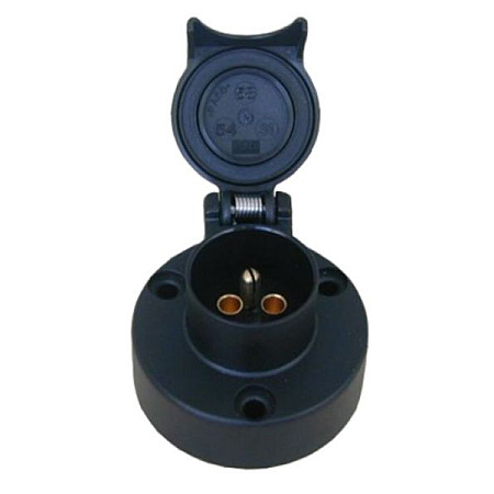 Dulie Plug-in socket number of pins/number of active pins 3 6/12/24V 25A plastic slotted JAEGER 151076EJ