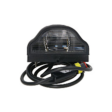 Iluminare numar de circulatie Licence plate lamp C5W 24V hose length: 1200mm connector: SUPERSEAL SCHMITZ ASPOCK A36-3000-137