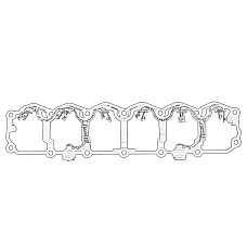 Garnitura, capac supape Rocker cover gasket DEUTZ FENDT OE AGCO F836200210550-AGCO