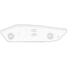 Suport, bara protectie Suport bara Fata Stanga latura plastic FORD MONDEO IV 1.6-2.5 03.07-01.15 OE FORD 1490202