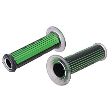 Miner Grips ghidon diametru 22 24mm lungime 120mm Culoare drum negru verde gri Harri's buc ARIETE 01687 F DV