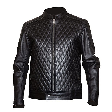 Jachete din piele Jackets touring SPYKE SUBURRA MAN colour neagra size 54 SPYKE 110365/10101/54