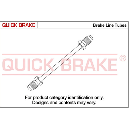 Conducte frana QB de frana de cupru furtun A/A/0570 QUICK BRAKE QB0570 A-A CU