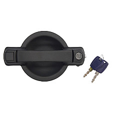 Maner usa Minerul usii glisante Spate Dreapta cu cheie extern cu incuietoare negru FIAT DOBLO DOBLO/MINIVAN 1.2-1.9D 03.01- MIRAGLIO 80/682