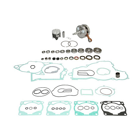 Set reparare de arbore cotit Kit reparatie motor tlok STD un set garnituri cu lagar cutie viteze rulment piston pompa apa si kit KTM EXC XC W 300 2004 2007 CHEIE RABBIT WR00002