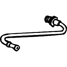 Conducta de presiune, senzor de presiune (filtru particule) Furtun de presiune a filtrului de particule diesel BOSAL BOS000-076