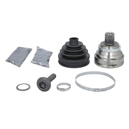 Set articulatie, planetara Articulatia arborelui cotit exterior Dreapta/Stanga 38z/27z/595mm ABS:45 AUDI 100 C4 A6 C4 2.2-4.2 12.90-12.97 SPIDAN 0.022591