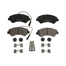 Set placute de frana Fata cu lacat cu suplimente CITROEN JUMPER II FIAT DUCATO PEUGEOT BOXER 2.0D-3.0D 04.06- BRECK 24467 00 703 20