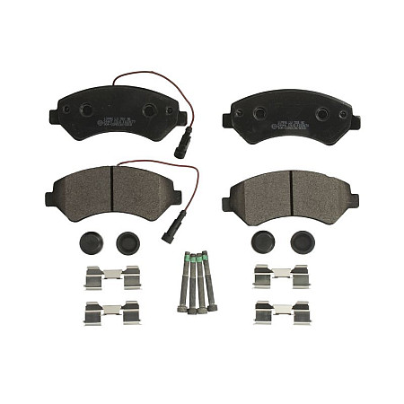 Set placute de frana Fata cu lacat cu suplimente CITROEN JUMPER II FIAT DUCATO PEUGEOT BOXER 2.0D-3.0D 04.06- BRECK 24467 00 703 20